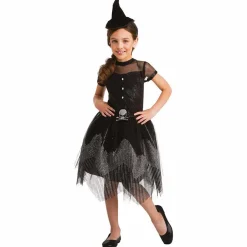 Best Gifi Déguisement enfant Halloween sorcière 7/10 ans