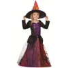 Best Gifi Déguisement enfant Halloween sorcière 4/6 ans