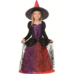 Best Gifi Déguisement enfant Halloween sorcière 4/6 ans