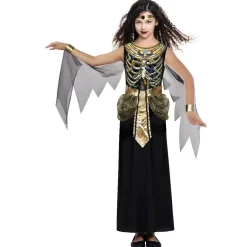 Clearance Gifi Déguisement enfant Halloween cléopâtre zombie 7/10 ans