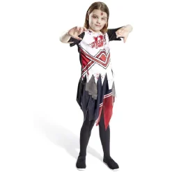 Sale Gifi Déguisement enfant Halloween pompom girl tshirt jupe 7/10ans