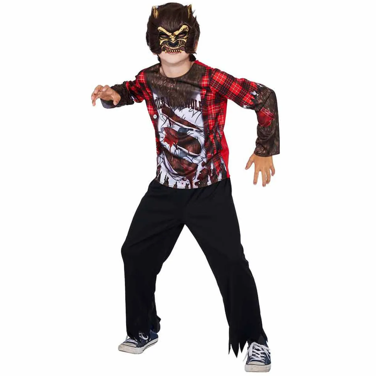 Sale Gifi Déguisement enfant loup garou Halloween 4/6 ans