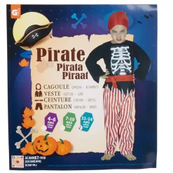 Sale Gifi Déguisement enfant Pirate squelette 7/10 ans