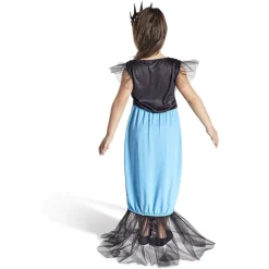 Sale Gifi Déguisement enfant sirène robe et serre-tête noir et violet 4/6ans