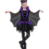 Best Gifi Déguisement fille Halloween chauve souris 11/14 ans