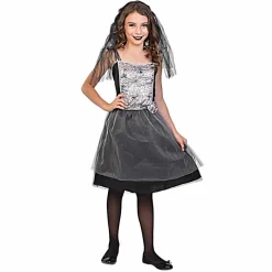 Best Gifi Déguisement fille robe toile d'araignée Halloween 7/10 ans