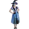 Best Gifi Déguisement fille sorcière 4/6 ans noir violet
