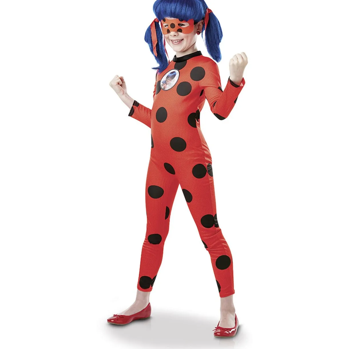 Best Gifi Déguisement Miraculous Lady Bug enfant 7/8 ans