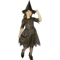 Sale Gifi Déguisement sorcière noir fille 4/6 ans