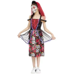 Best Gifi Déguisement squelette fille 7/10 ans