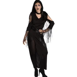 Clearance Gifi Déguisement veuve noire femme Halloween taille L