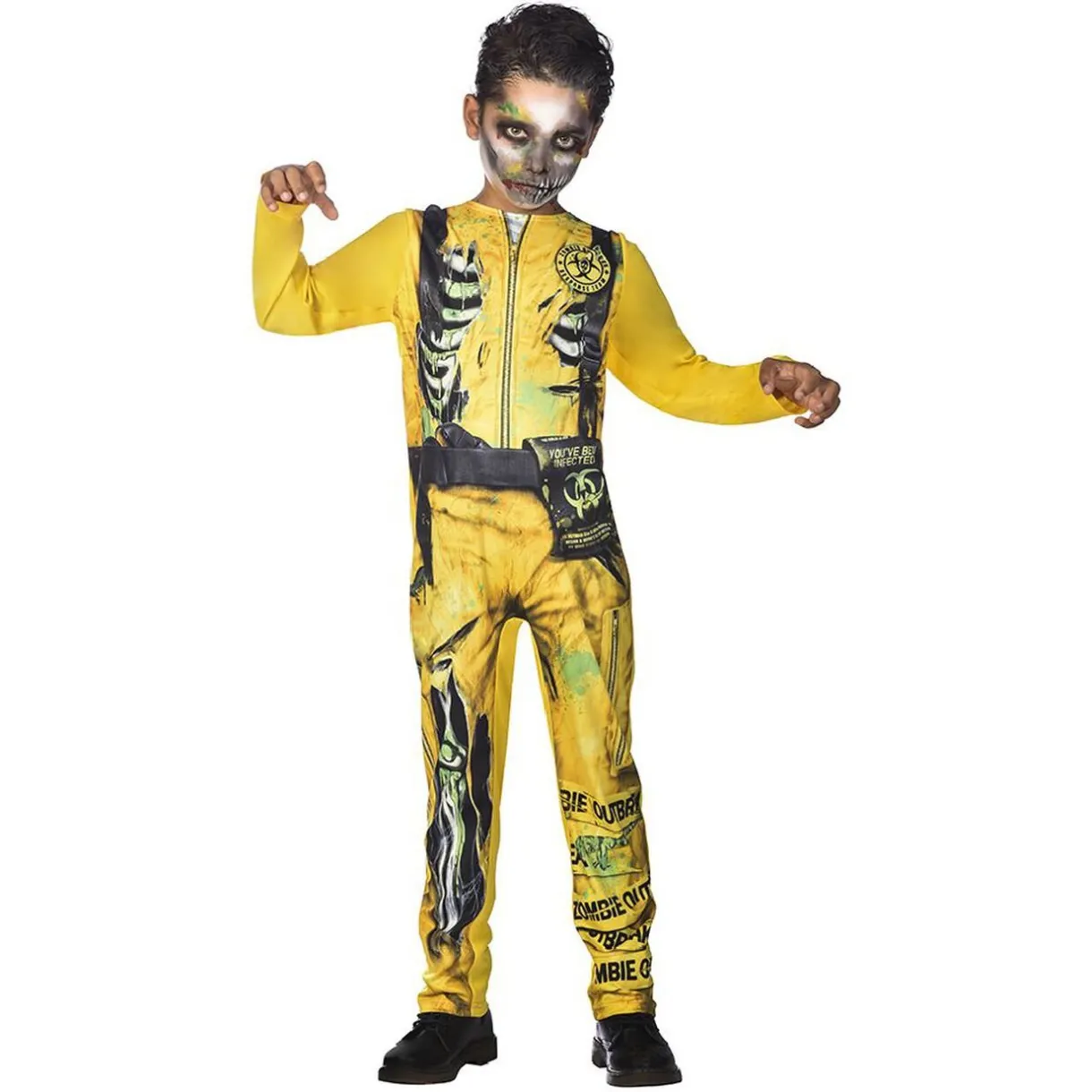 Outlet Gifi Déguisement zombie radioactif 11/14 ans
