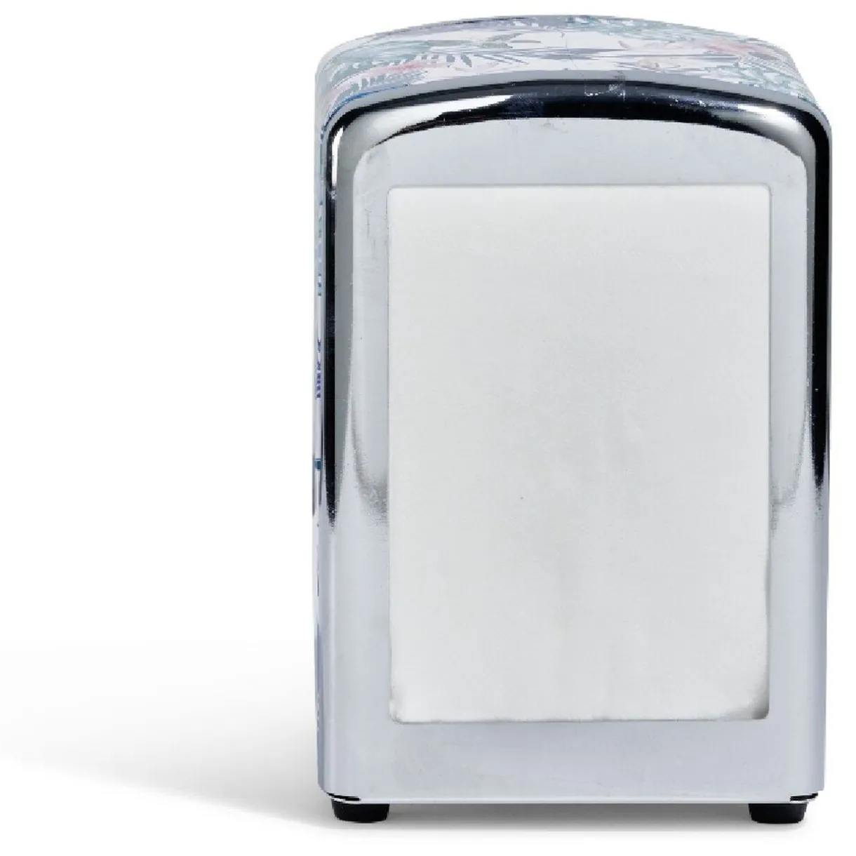 Outlet Gifi Distributeur de serviettes de table oiseau tropical en métal