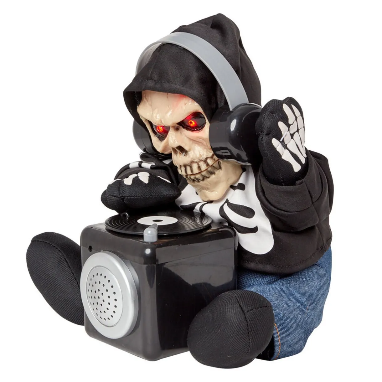 Sale Gifi DJ squelette animé et Sonore décoration Halloween