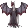 Online Gifi Dragon géant animé et sonore noir et rouge H182cm
