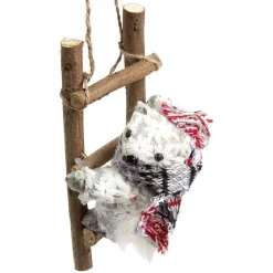 Gifi Echelle écureuil à suspendre^ Décoration Sapin