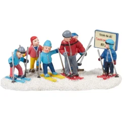 Gifi Ecole de ski village de Noël^ Décoration Intérieure De Noël