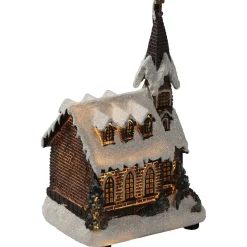 Gifi Eglise enneigée lumineuse^ Décoration Intérieure De Noël