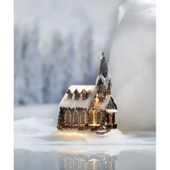 Gifi Eglise enneigée lumineuse^ Décoration Intérieure De Noël