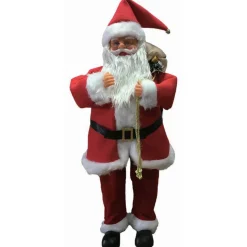 Gifi Enceinte Père Noël géant Bluetooth^ Décoration Extérieure De Noël