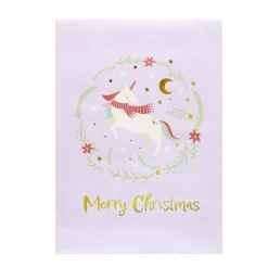 Gifi Enveloppe cadeau Noël enfant 6 pochettes 20x28cm licorne ou dinosaure^ Loisirs Créatifs Et Emballage Cadeau