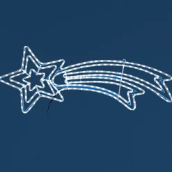 Gifi Etoile filante de Noël lumineuse L119 x H46 cm^ Décoration Extérieure De Noël