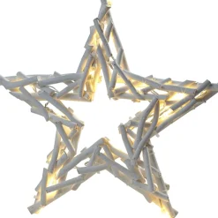 Gifi Etoile lumineuse blanche^ Décoration Extérieure De Noël