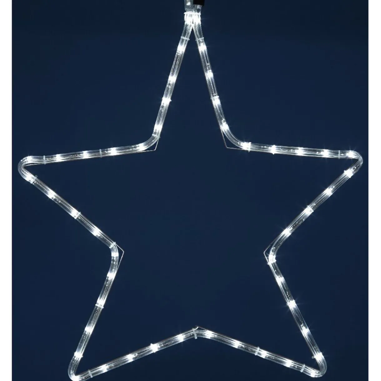 Gifi Etoile lumineuse blanche fixe^ Décoration Extérieure De Noël