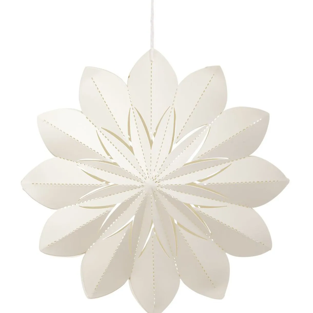Gifi Etoile origami à suspendre blanc ø19 cm^ Décoration Sapin