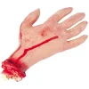 Sale Gifi Fausse main sanglante en plastique