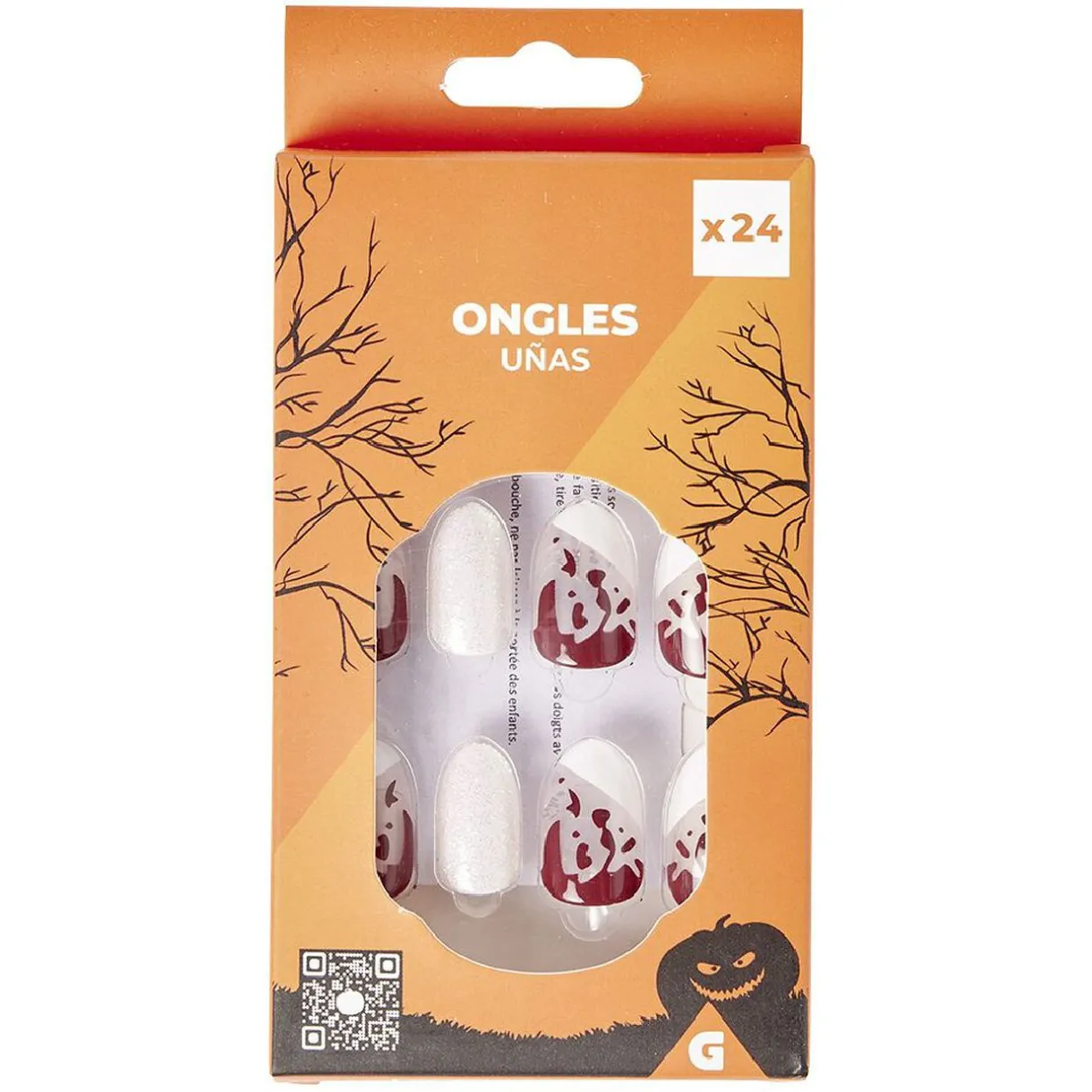 Sale Gifi Faux ongles Halloween x24
