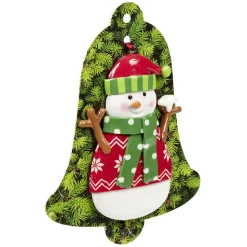 Sale Gifi Figurine de Noël à suspendre en résine avec inscription