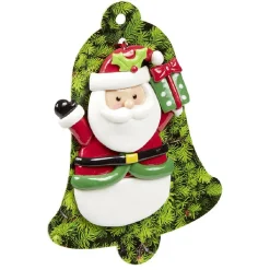 Sale Gifi Figurine de Noël à suspendre en résine avec inscription