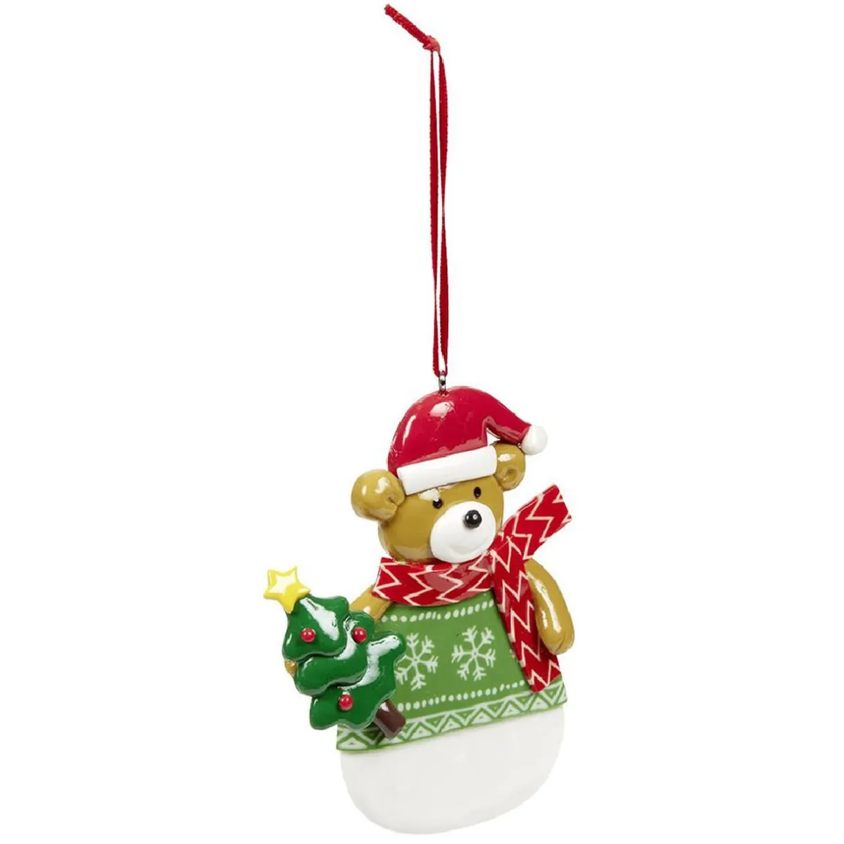 Sale Gifi Figurine de Noël à suspendre en résine avec inscription