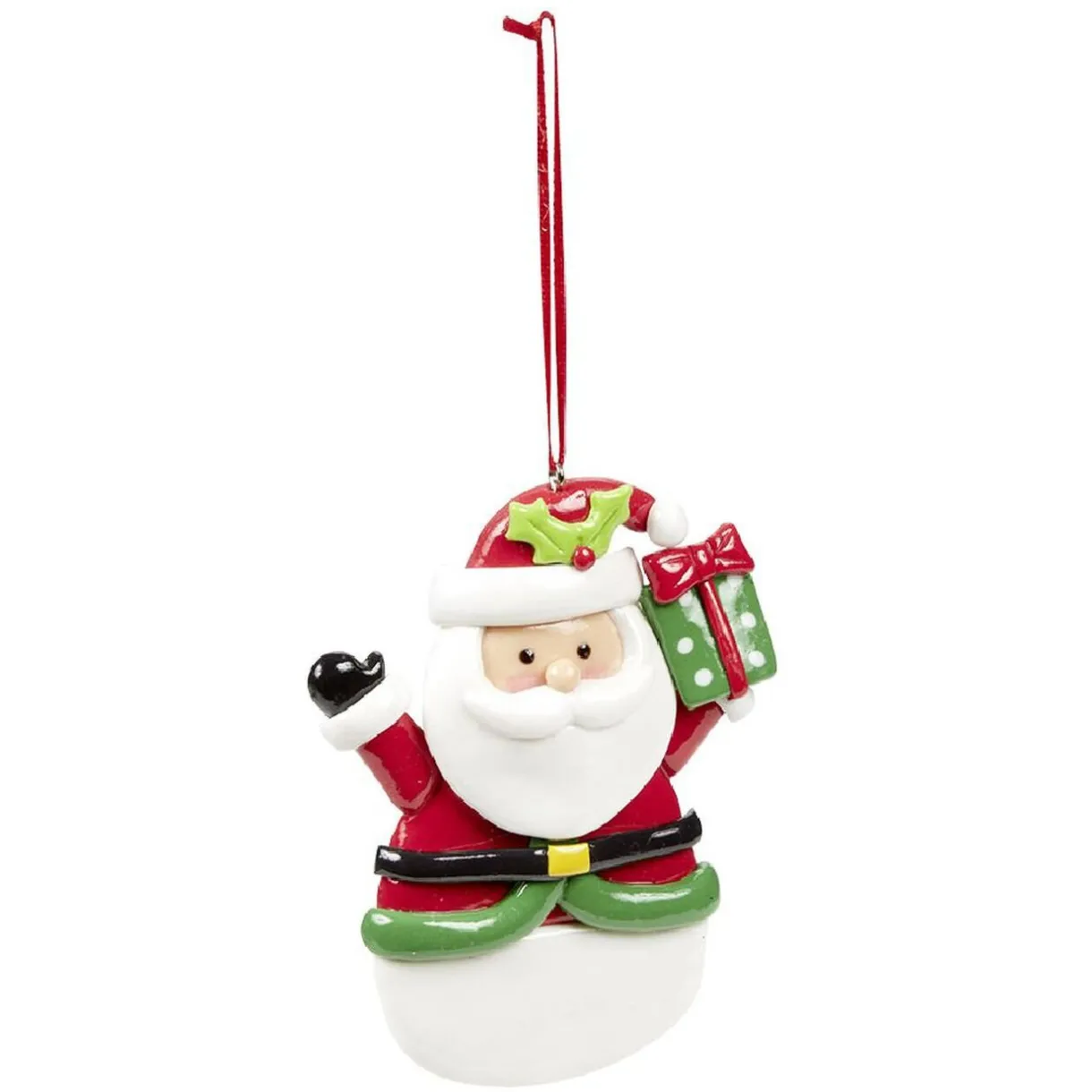 Sale Gifi Figurine de Noël à suspendre en résine avec inscription