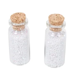 Sale Gifi Flacon de paillettes blanches x2