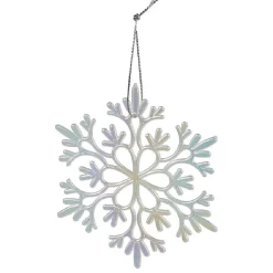 Online Gifi Flocon à suspendre brillant bleu ou blanc Ø10cm