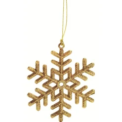 Gifi Flocon à suspendre effet pailleté x2^ Décoration Sapin