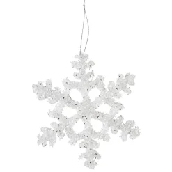 Gifi Flocon de neige à suspendre Noël Ø20 cm^ Décoration Sapin