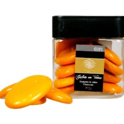 Outlet Gifi Galets décoratifs oranges