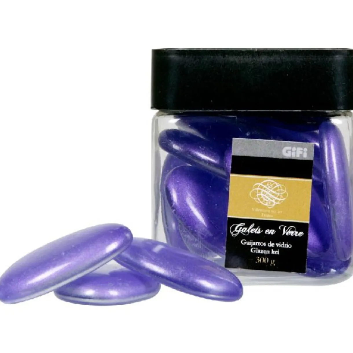 Sale Gifi Galets décoratifs violets