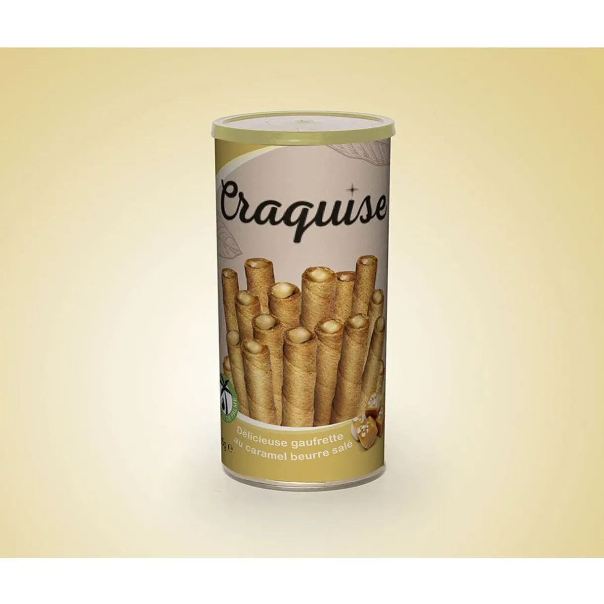 Clearance Gifi Gaufrette caramel beurre salé Craquise sans huile de palme 135gr