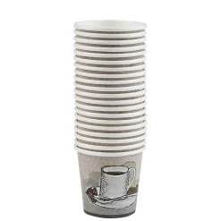 Best Gifi Gobelet à café en carton blanc crème 12 cl x20