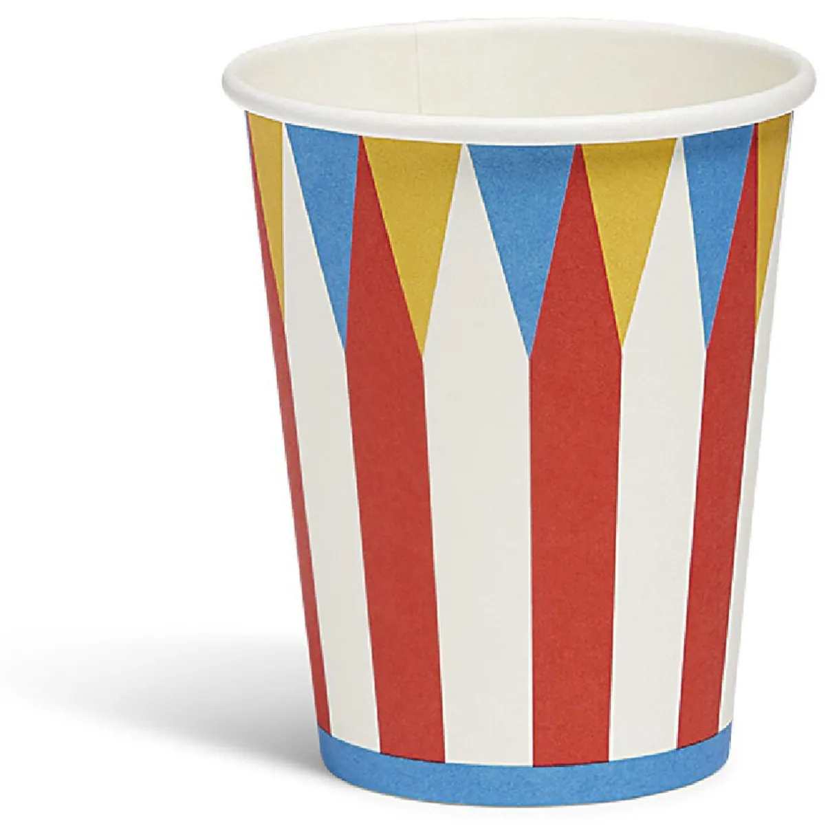 Outlet Gifi Gobelet en carton Cirdus bleu, rouge et blanc x 8