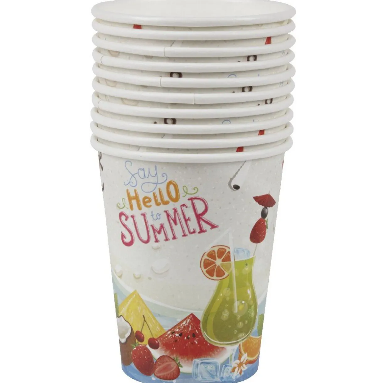 Sale Gifi Gobelet en carton délice d été x10