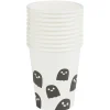 Best Gifi Gobelet en carton Halloween motif fantôme 25cl x10