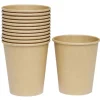 Outlet Gifi Gobelet en carton kraft marron 24 cl x12