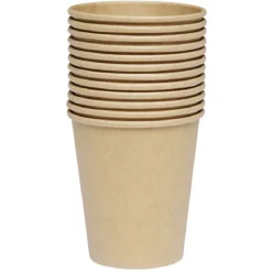 Outlet Gifi Gobelet en carton kraft marron 24 cl x12