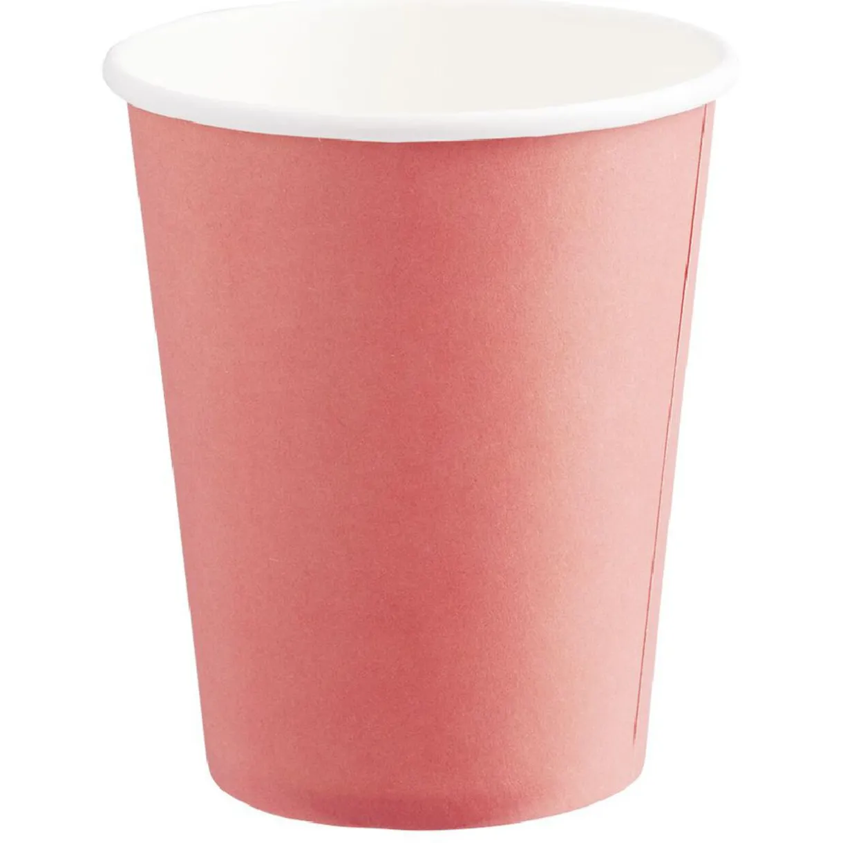 Outlet Gifi Gobelet en carton uni corail 24 cl x10
