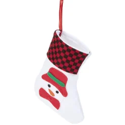 Clearance Gifi Grande chaussette de Noël en feutre x2